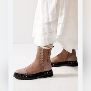 Free People Tate Boots in Oyster